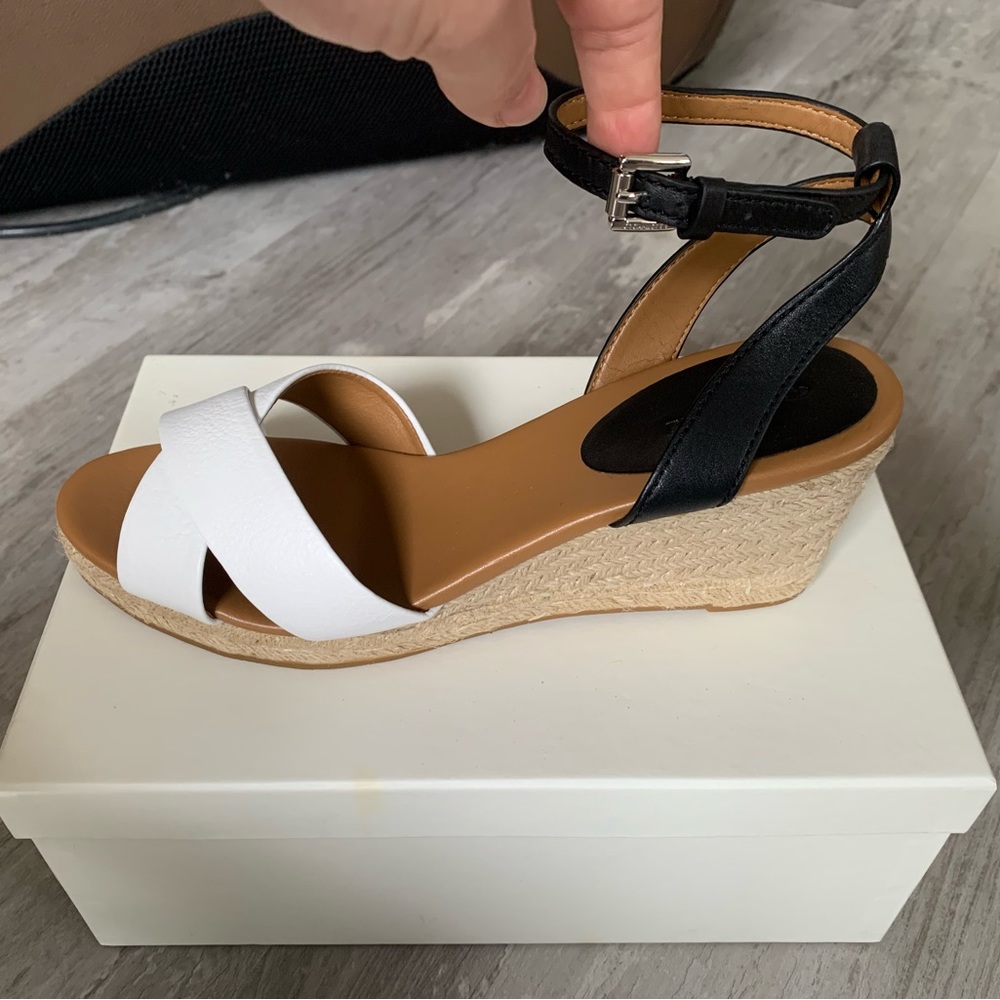 Brand new coach wedges/espadrilles